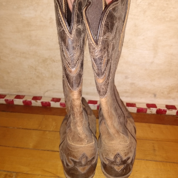 Rawhide Women's Cowboy Boots - Picture 4 of 4